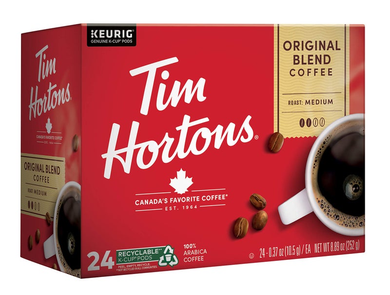 Tim Hortons قهوة تيم هورتونز الأصلية، تحميص متوسط، كبسولات K-Cup فردية متوافقة مع آلات تحضير القهوة من كيريج، 24 قطعة (عبوة واحدة) (قد يختلف التغليف) - Image 4